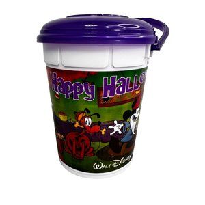 Walt Disney World Halloween Popcorn Bucket Purple Green Mickey Minnie Daisy